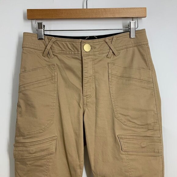 Democracy‎ Women's Ab solution Cotton Stretch Cargo Utility Pants Size 4 - Picture 4 of 14